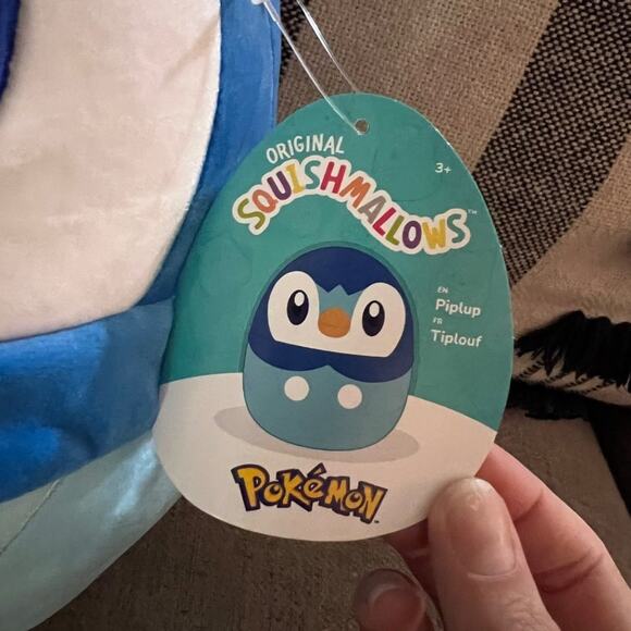 NWT Piplup Pokémon Squishmallows 10” - Picture 2 of 7